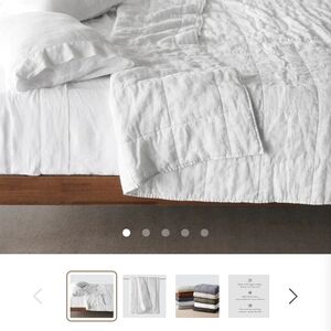 The Citizenry Elegant White Quilt